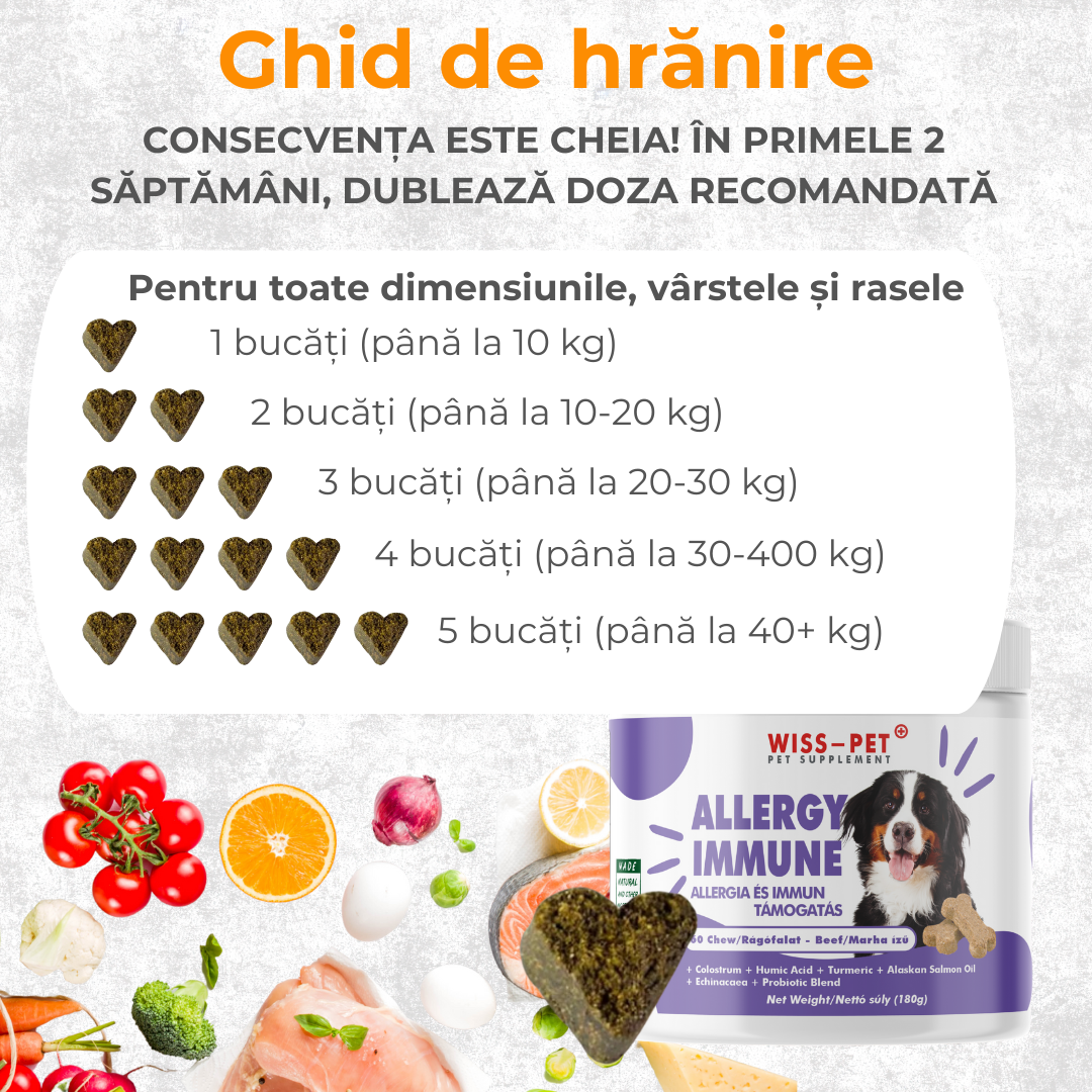 Hipoalergenic Booster imunitar pentru alergii