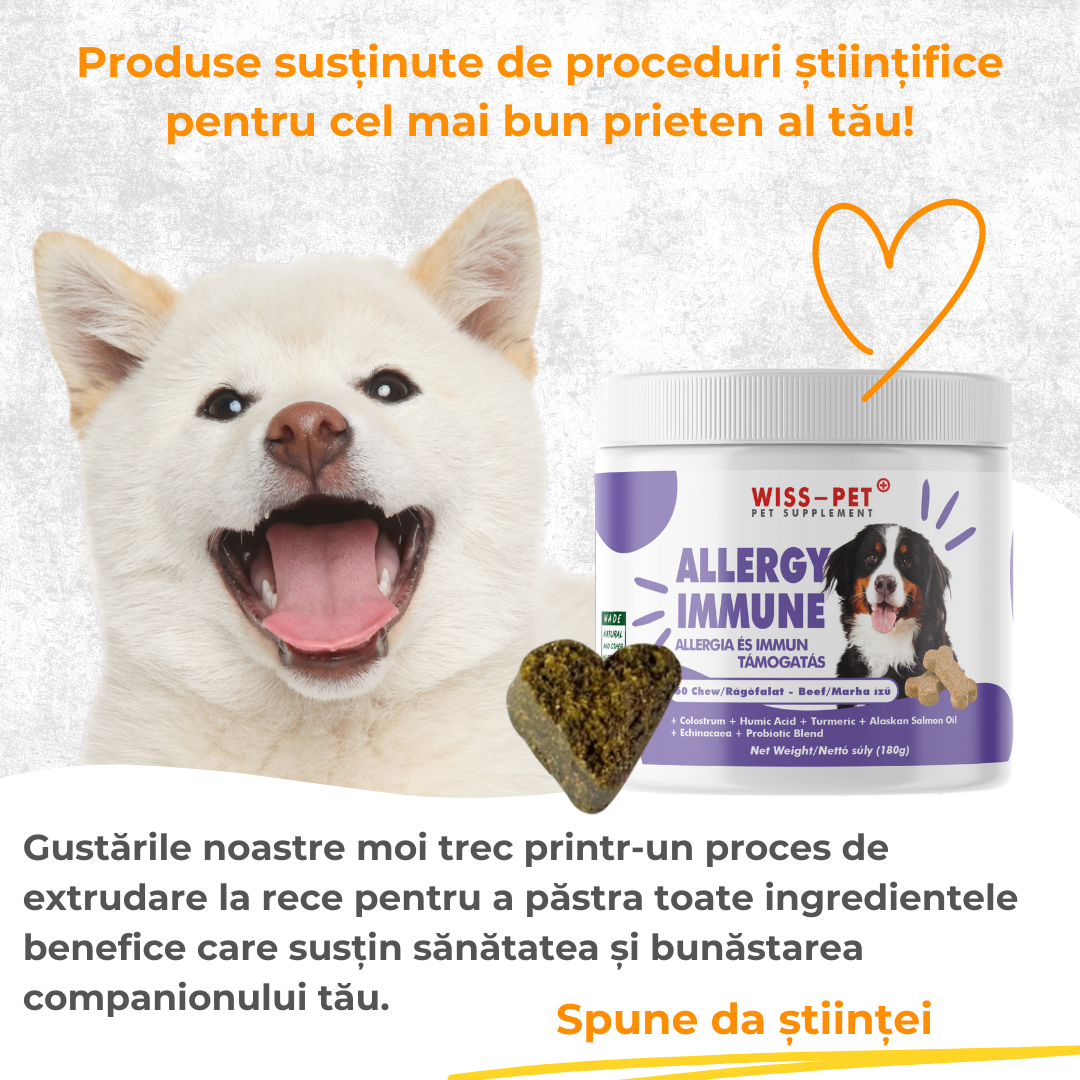 Hipoalergenic Booster imunitar pentru alergii