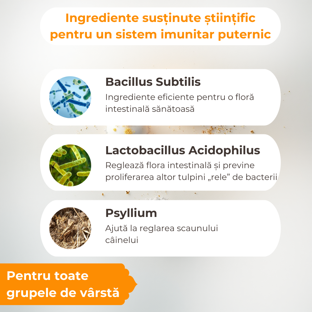 Pre- și probiotice hipoalergenice