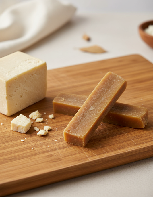 Churpi – Brânză de mestecat naturală din Himalaya, din lapte de iac